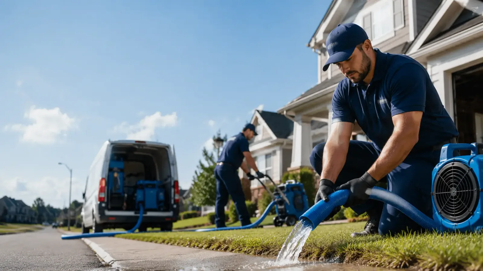Flood Damage Restoration in La Palma, CA
